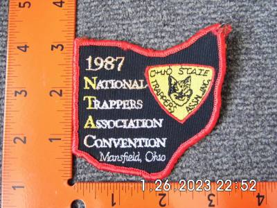 NTA 1987 Convention Patch Mansfield, OH